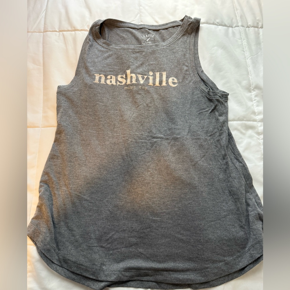 Nashville Tennessee Women’s Tank Top Gray
